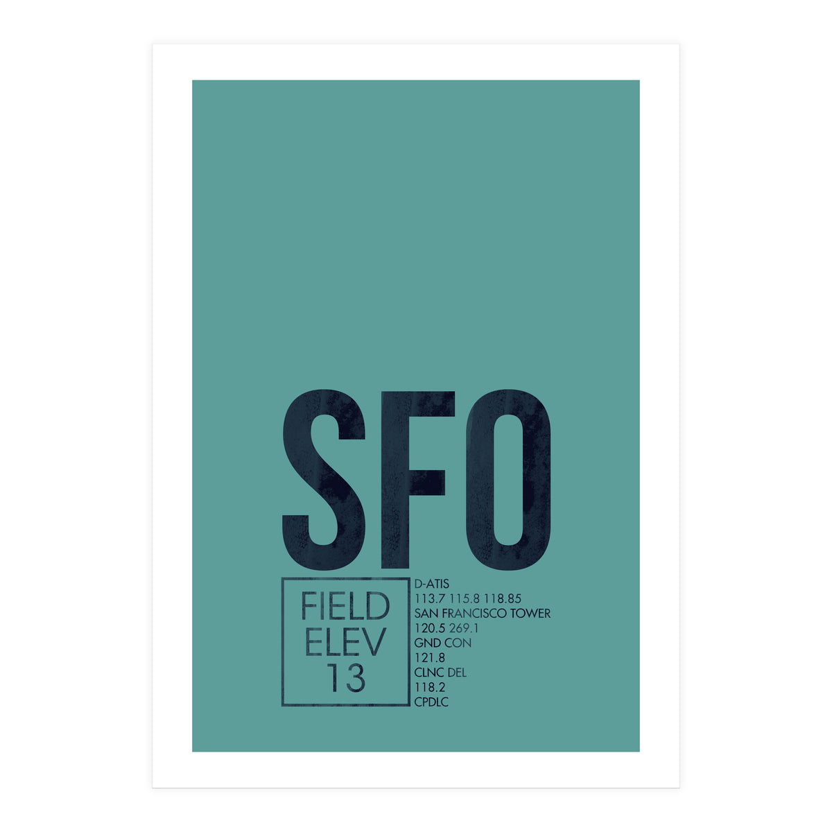 San Francisco Atc (Print Only)