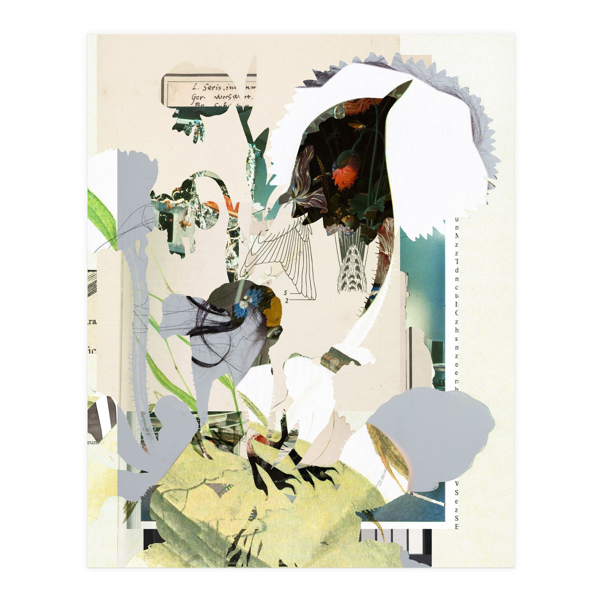 Blumenvogel Spring (Print Only)