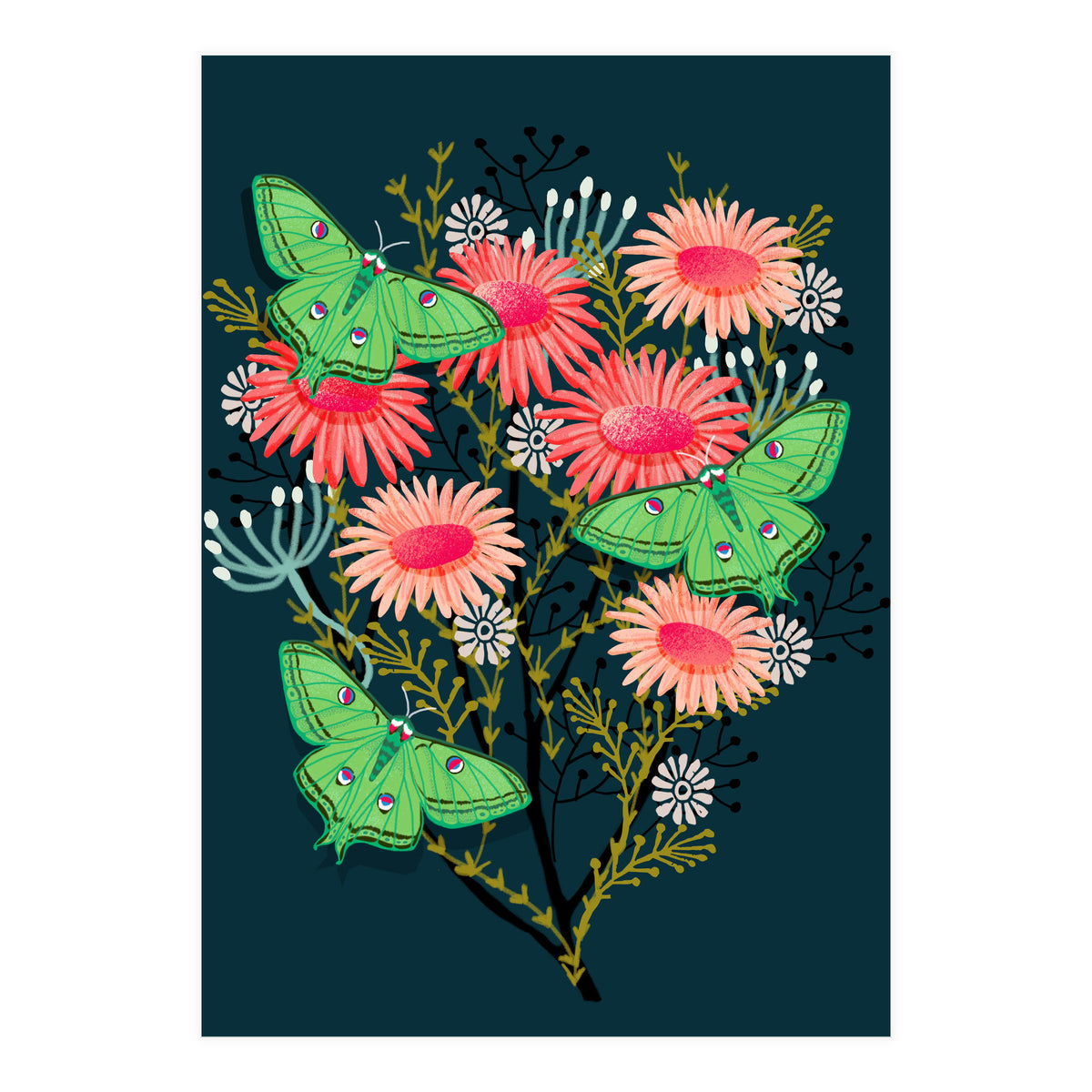 Luna Moth (Print Only)