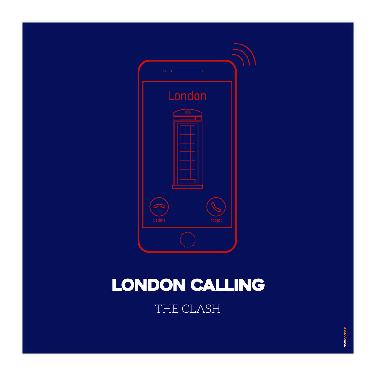 The Clash London Calling (Print Only)