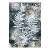 Indigo Blue Botanical Leaves No. 12 (Print Only) thumbnail