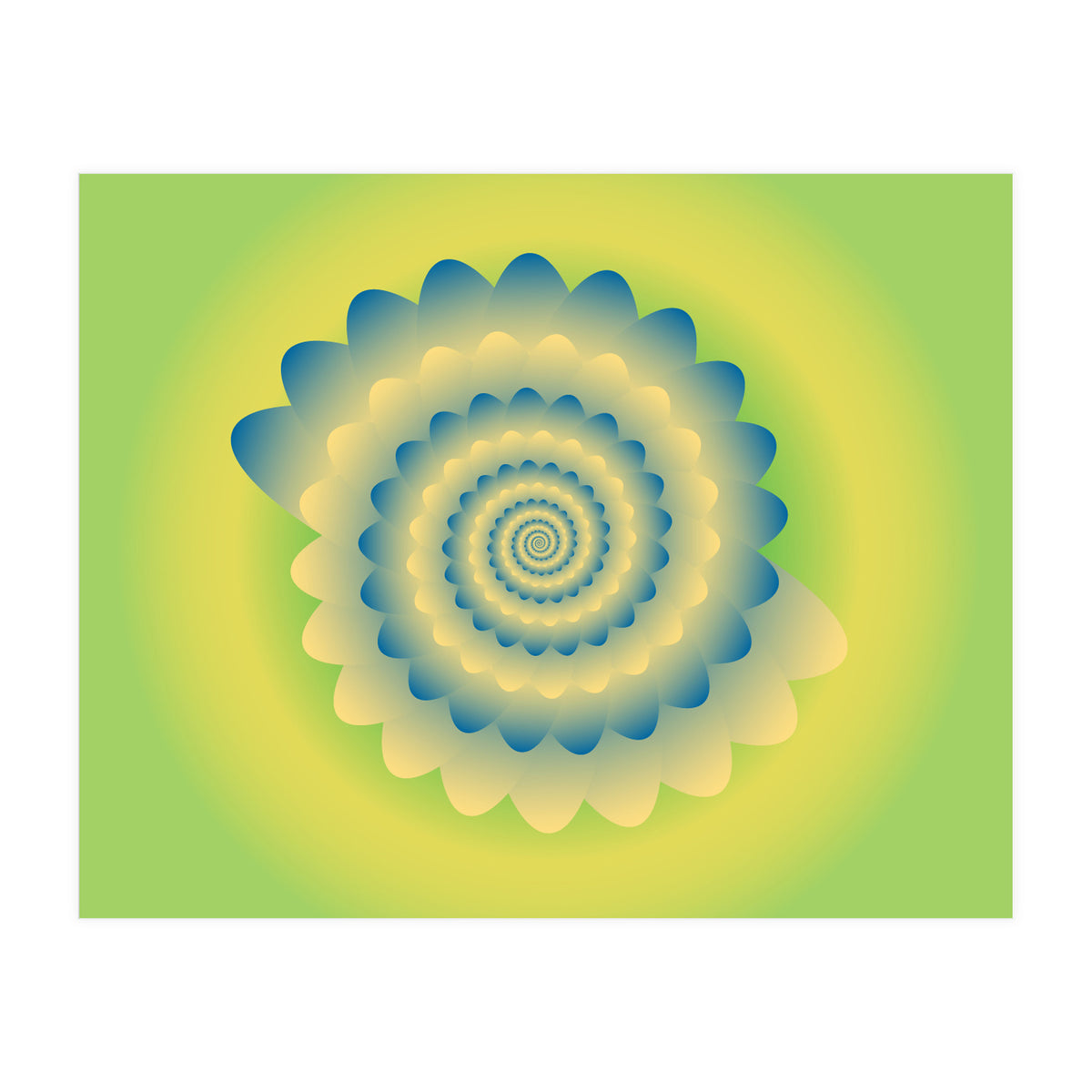 3D Flower Art (Print Only)