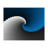 Blue Spiral Wings (Print Only) thumbnail