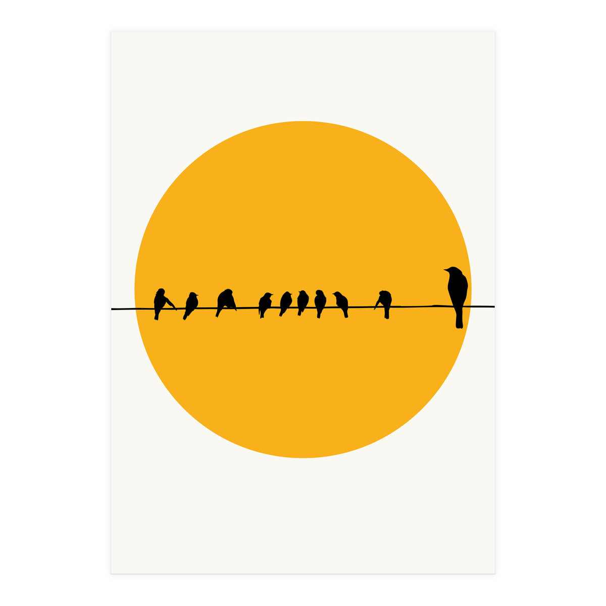 Birds Family (Print Only)