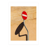 Snake on wall (Print Only) thumbnail