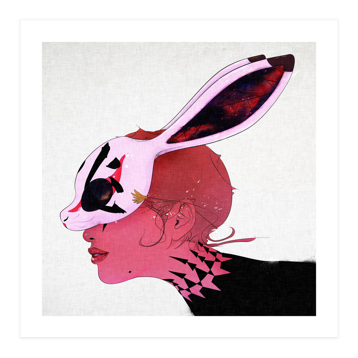 Rabbit Mask (Print Only)
