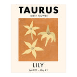 Taurus Birth Flower Lily (Print Only) thumbnail