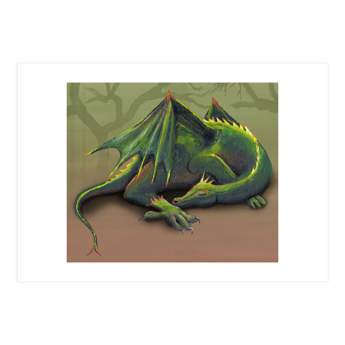 Sleeping dragon (Print Only)