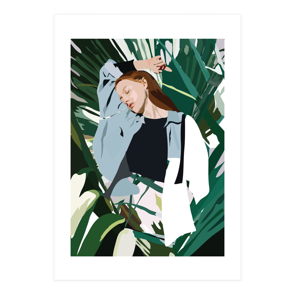 Blue Lady (Print Only)