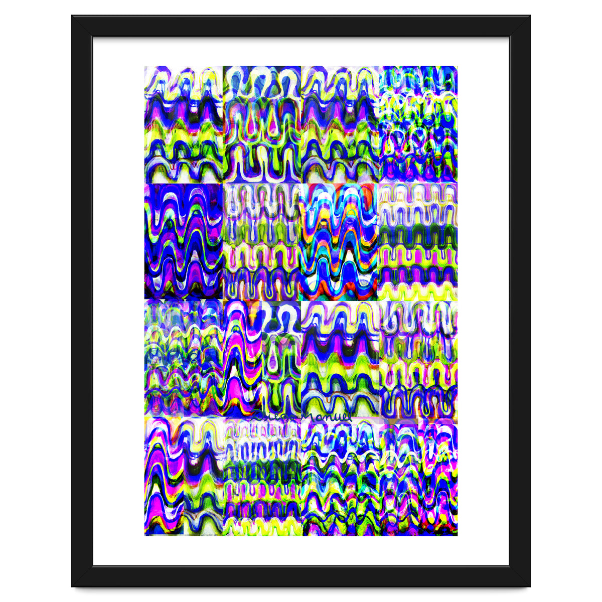 Pop abstract color full