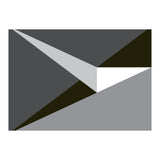 Geometric Shapes No. 73 - black & grey triangles  (Print Only) thumbnail