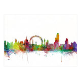 London England Skyline (Print Only) thumbnail