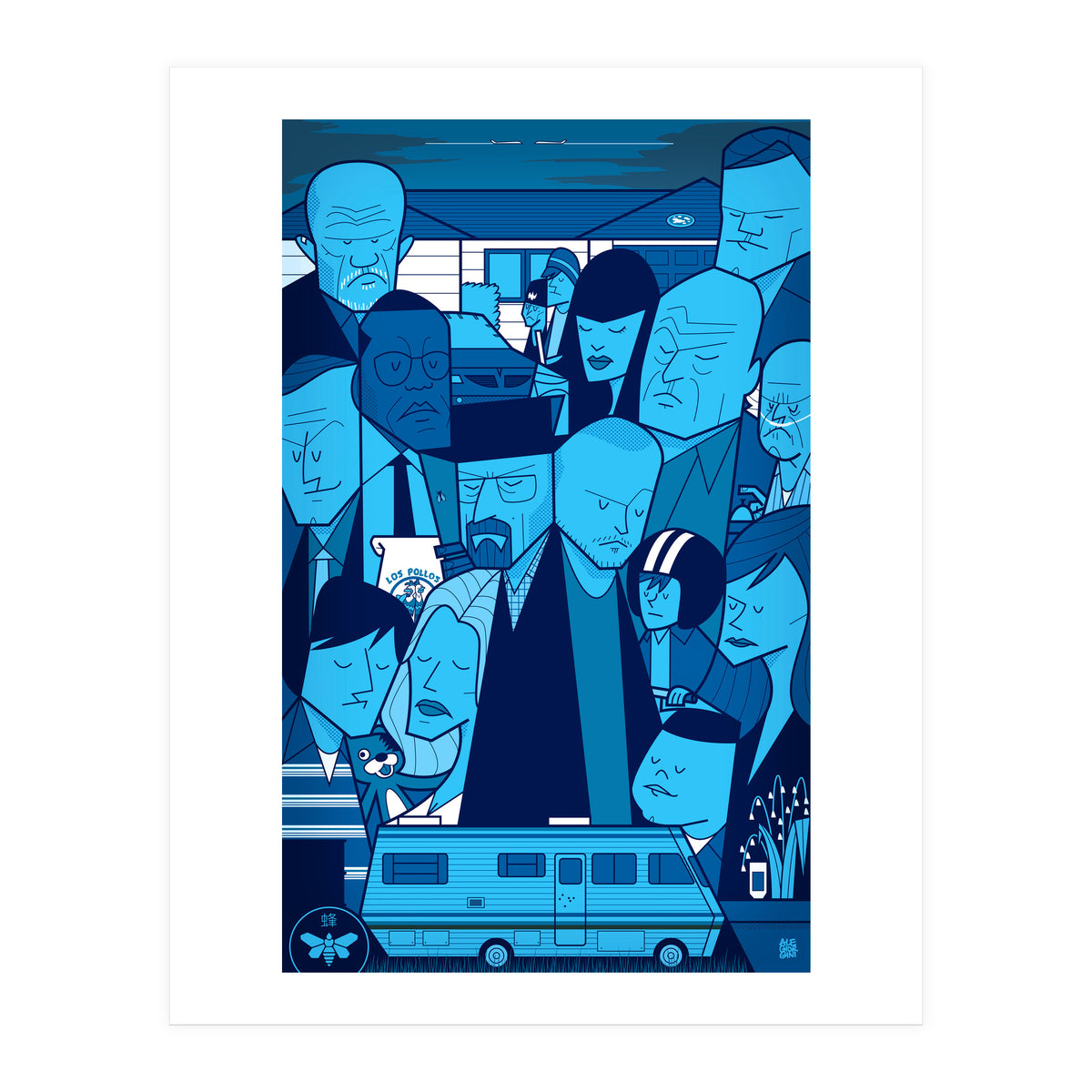 Breaking Bad Blue (Print Only)