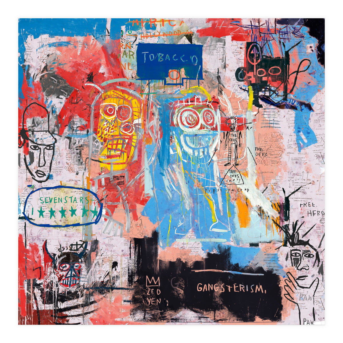 Basquiat Style 2 (Print Only)