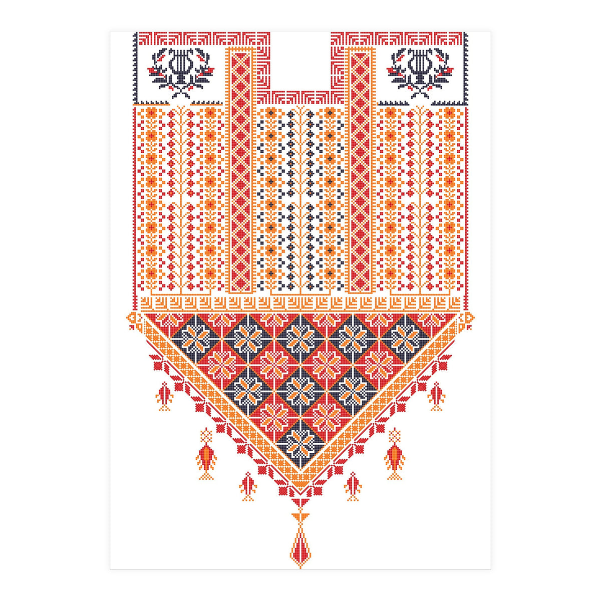 Tatreez Ornament 1 (Print Only)