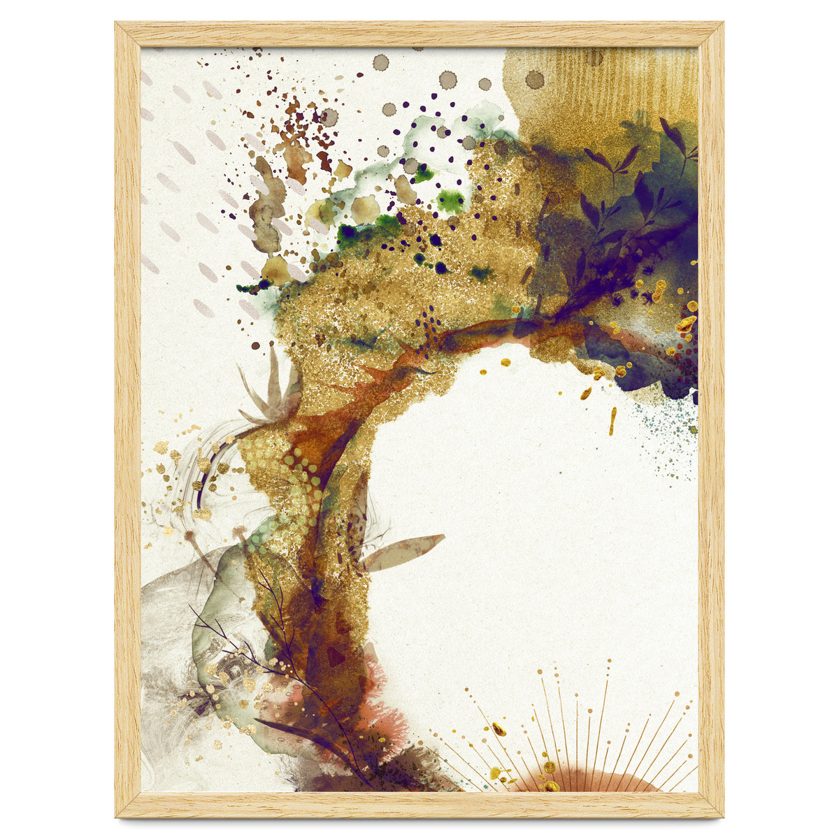 Abstract Floral - Autumn Winds