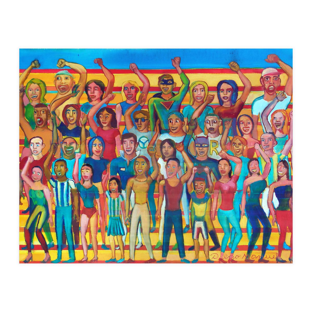 Hinchada Multicolor 2 (Print Only)