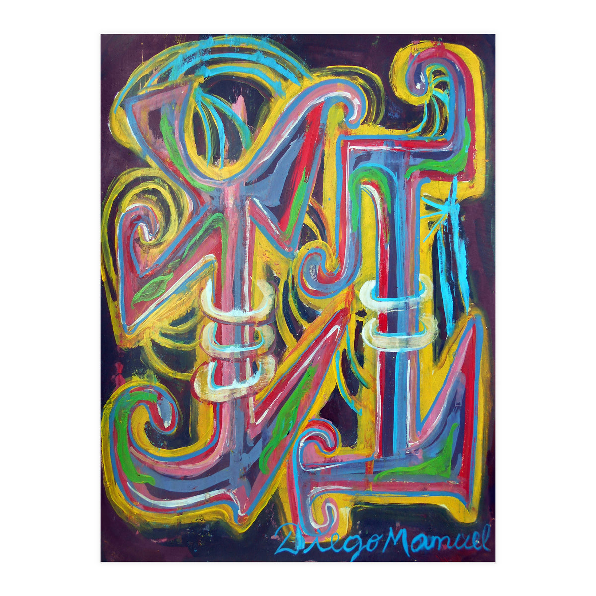 Pop Abstracto 2021 6 (Print Only)