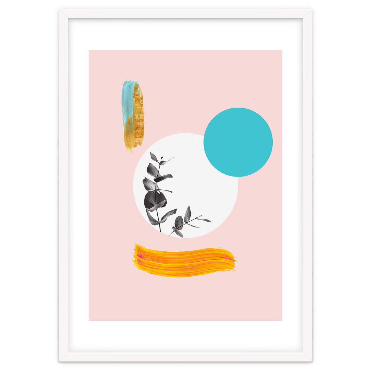 Modern Abstract Leaves