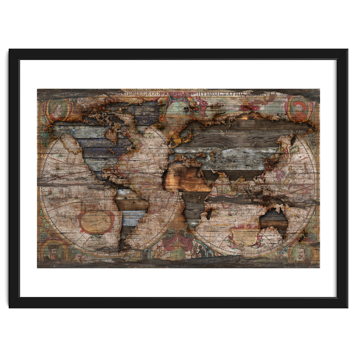 Reclaimed Map