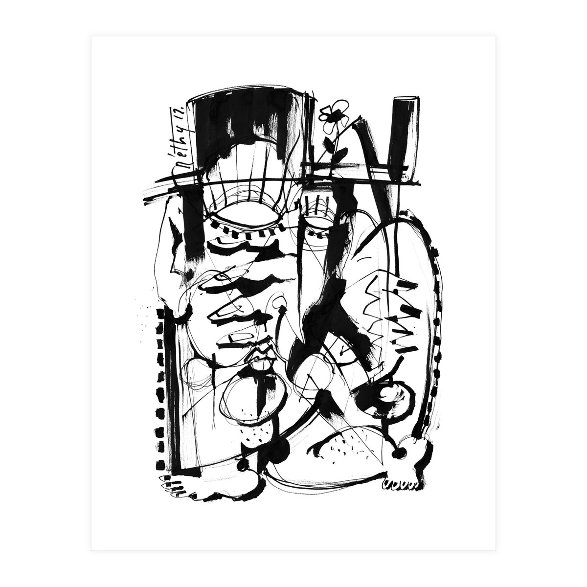 Playboy - b&w (Print Only)