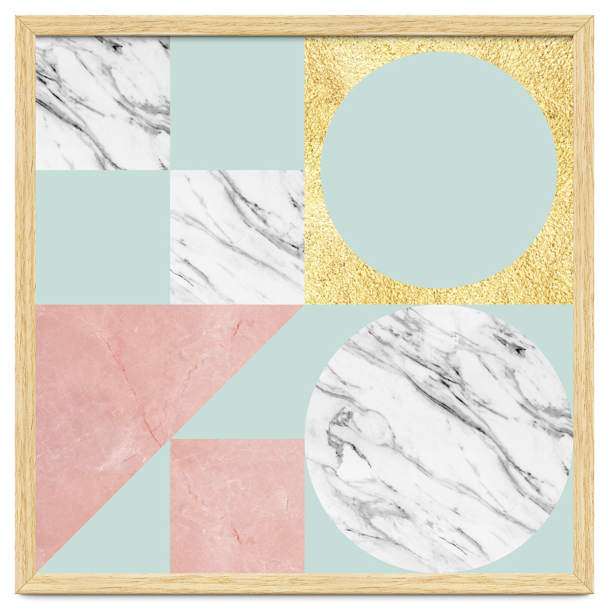 Marble and gold I
