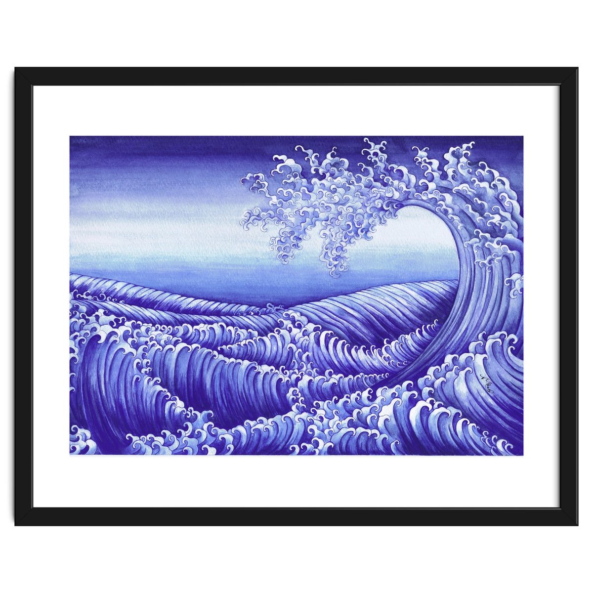 Turbulent Water Triptych part 3