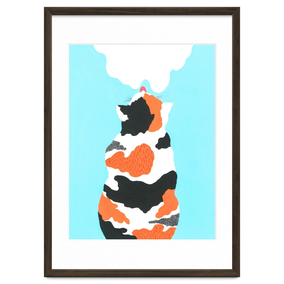 Tri Colored Calico Cat