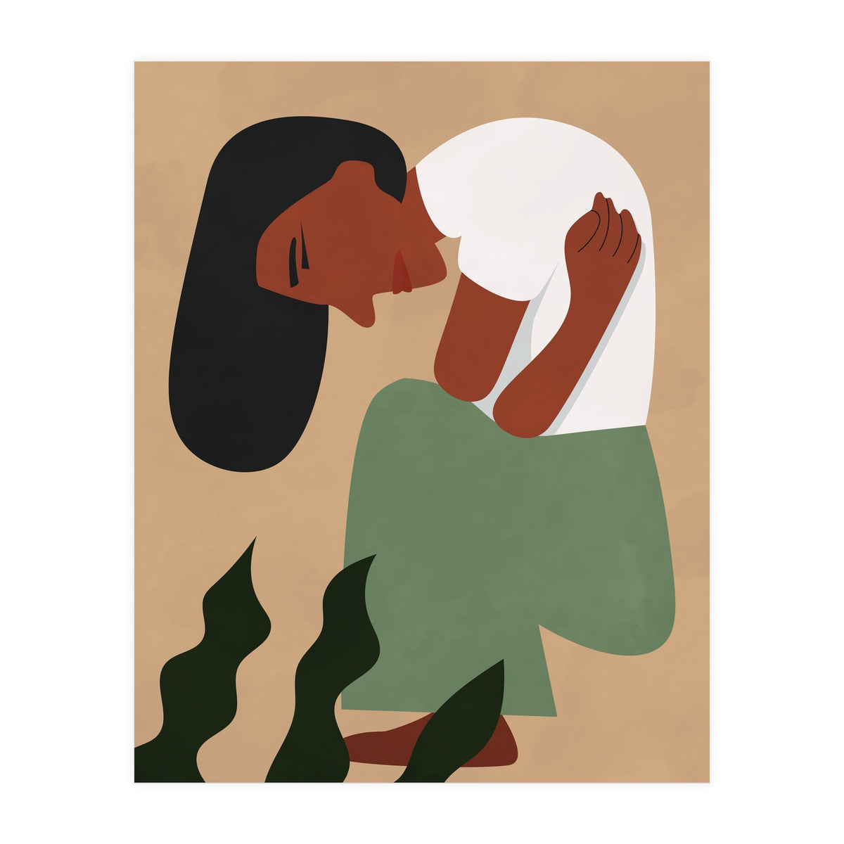 Sad Woman (Print Only)