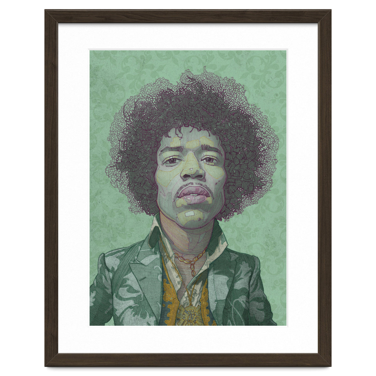 Hendrix Illustration