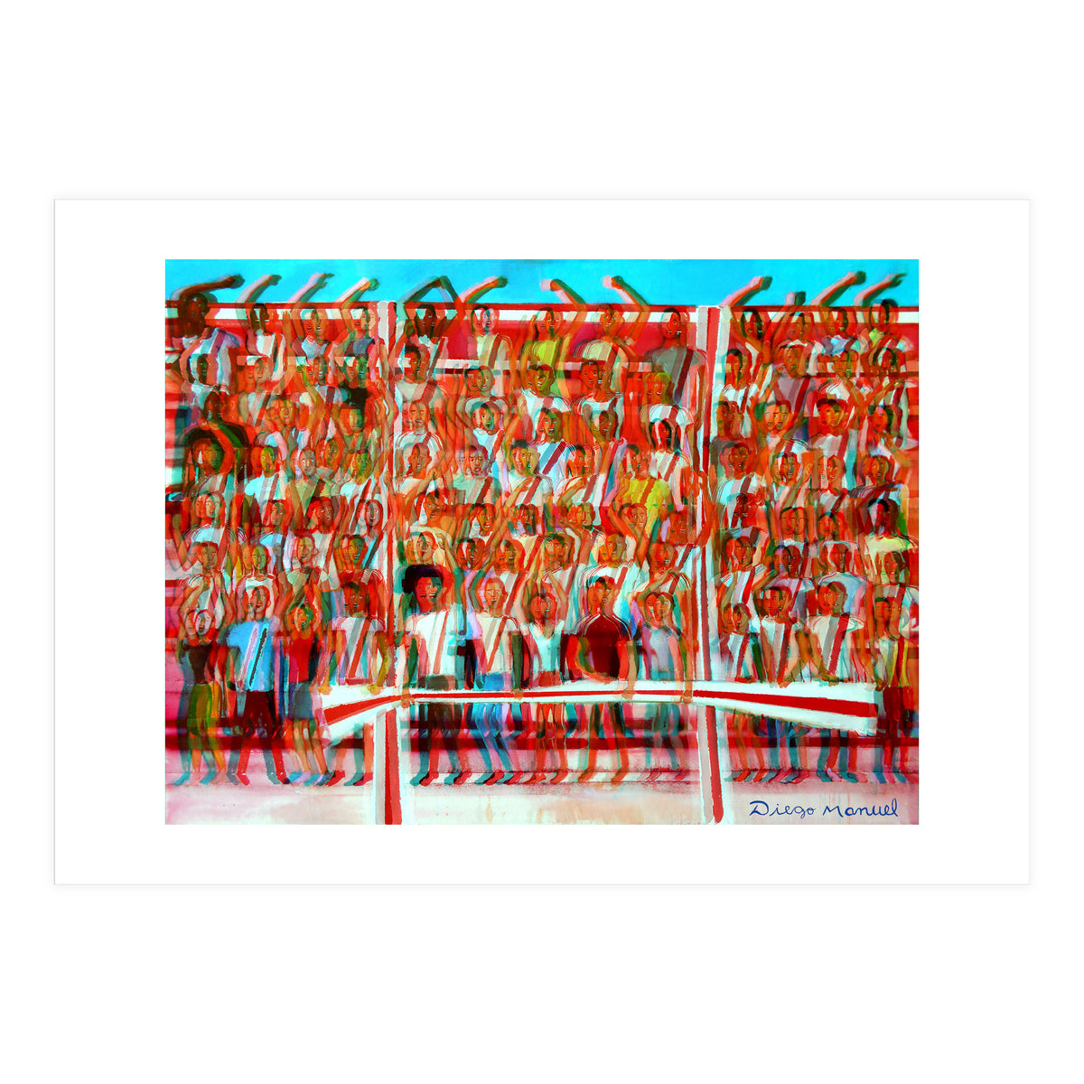 Hinchada De La Banda Roja 3 (Print Only)