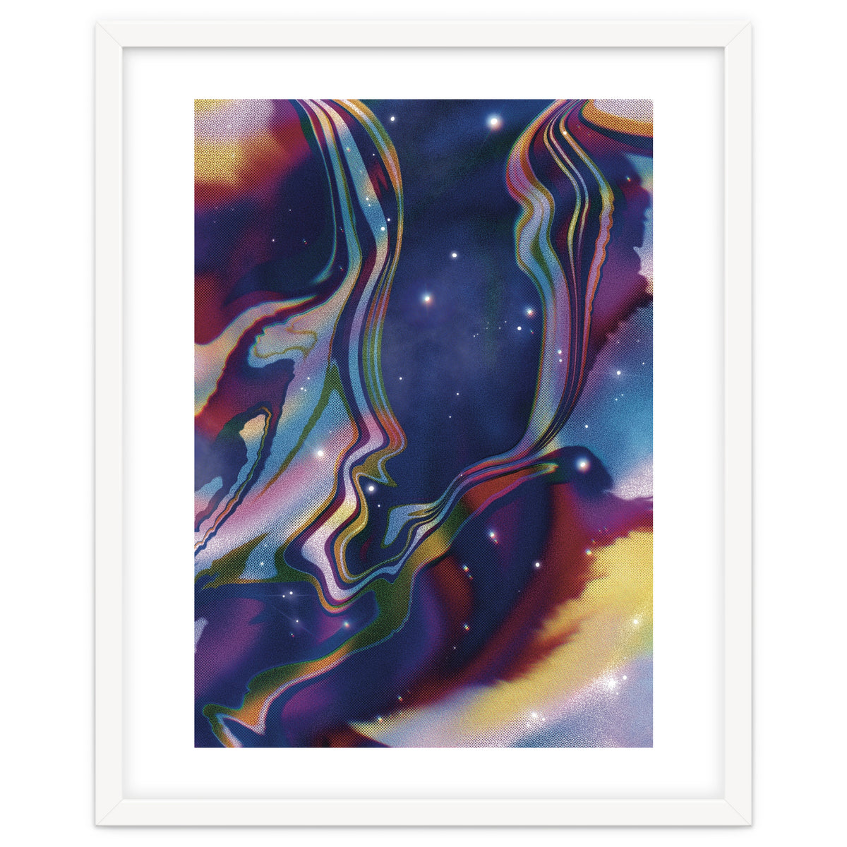 Abstract Space Star Sky Nebula