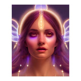 Purple Haze - Goddess of Light Digital Fantasy Artwork (Print Only) thumbnail