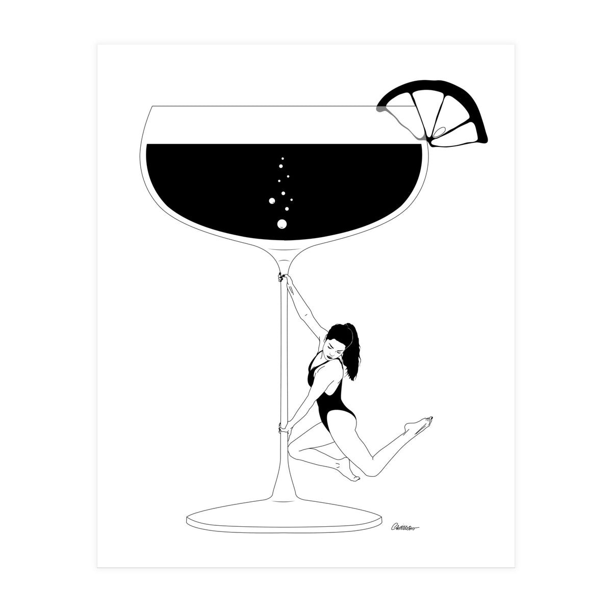 Cocktail Dance (Print Only)