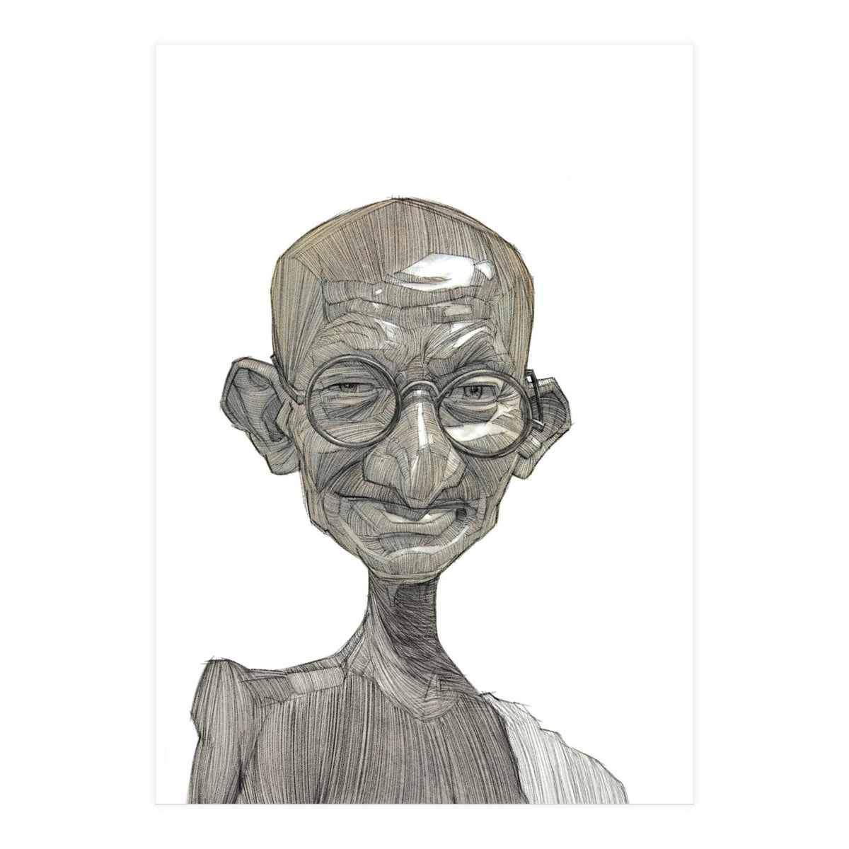 Mahatma Gandhi (Print Only)
