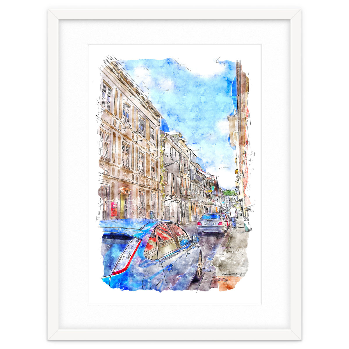 Street of Fort-de-France