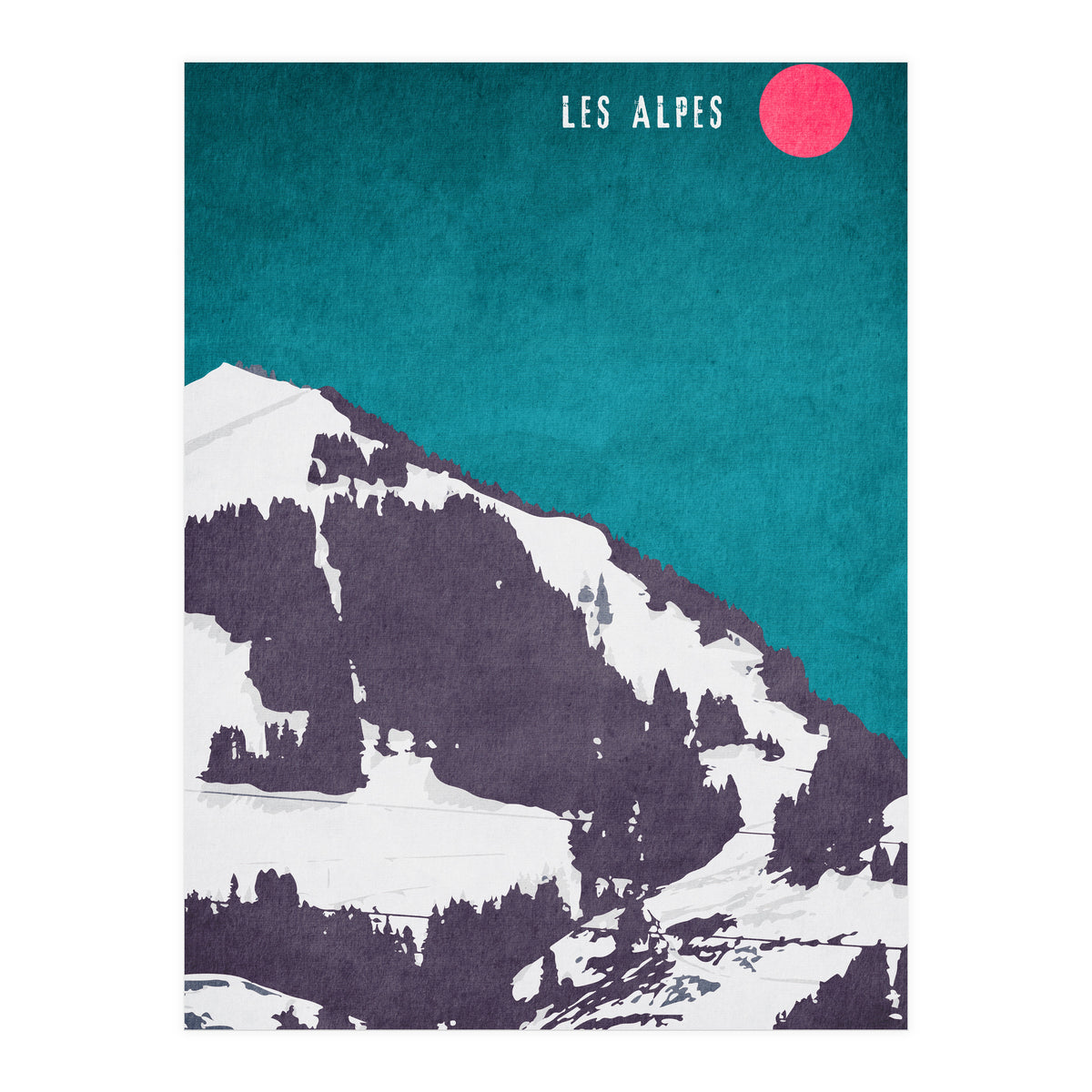Les Alpes (Print Only)