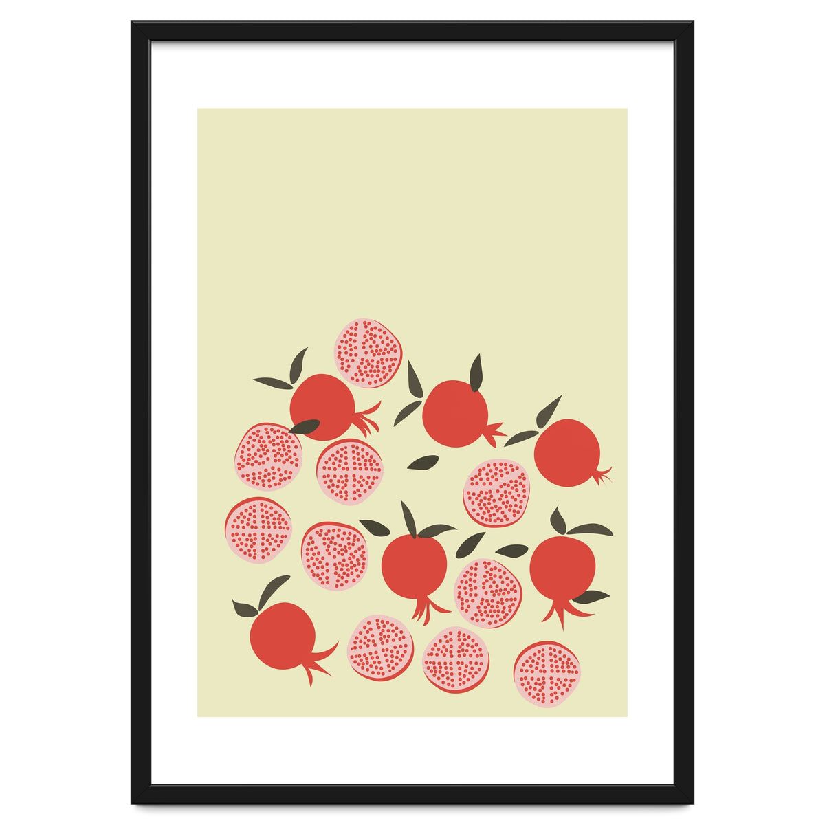 Pomegranate Illustration