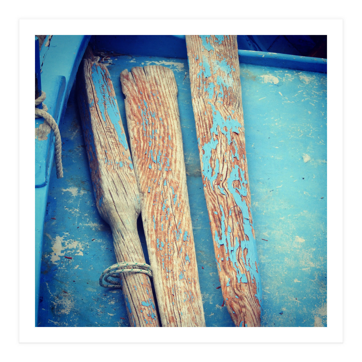 boat and oars (Print Only)