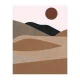 Neutral Mid Century Montain Hills (Print Only) thumbnail
