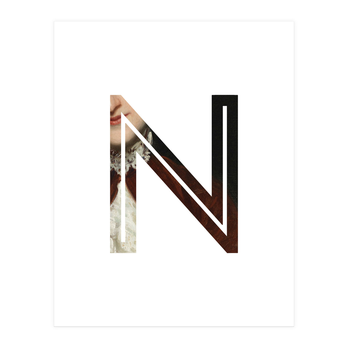 Letter N - (Impress) (Print Only)