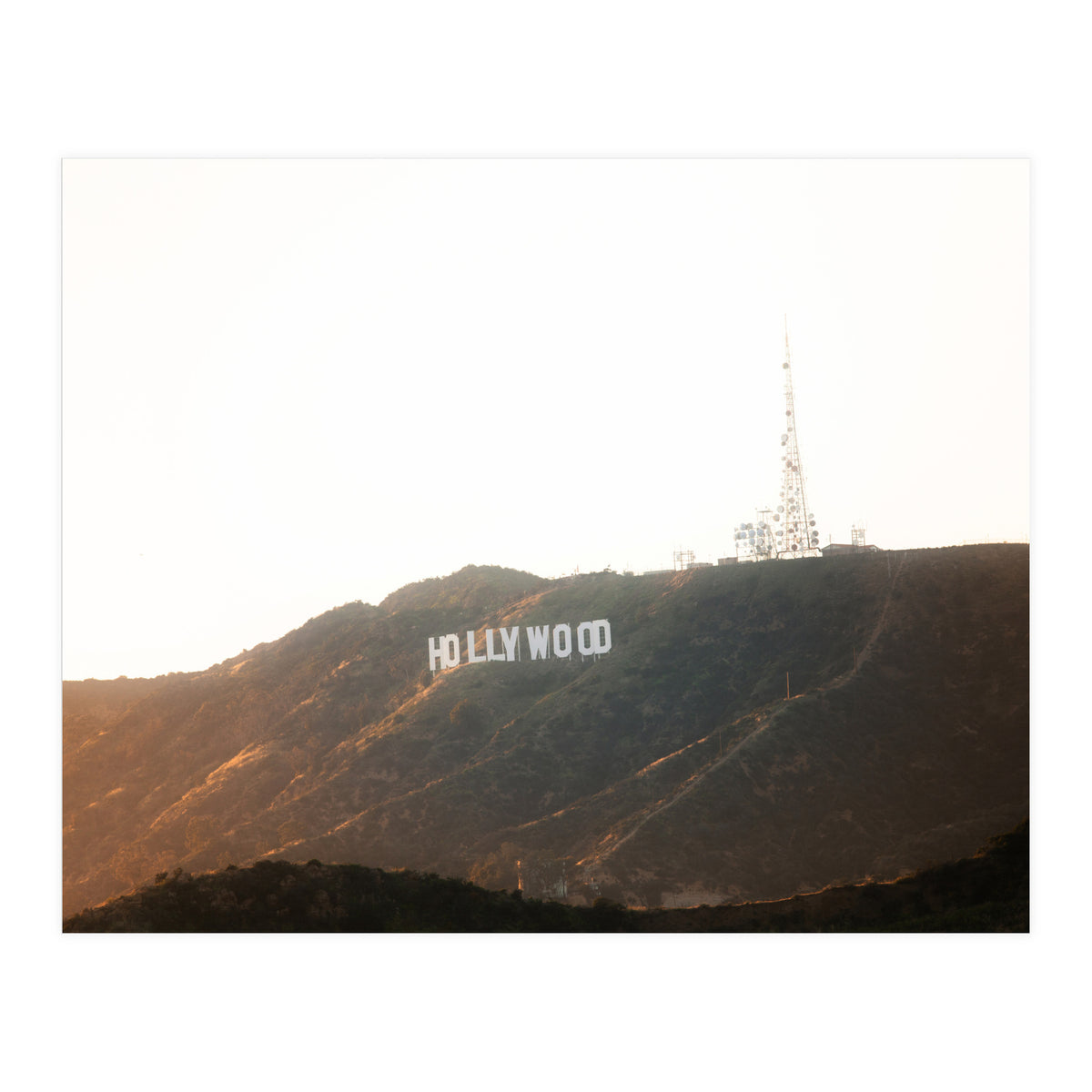Hollywood Gold x Hollywood Sign California (Print Only)