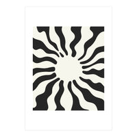 Wavy Retro Sun (Print Only)