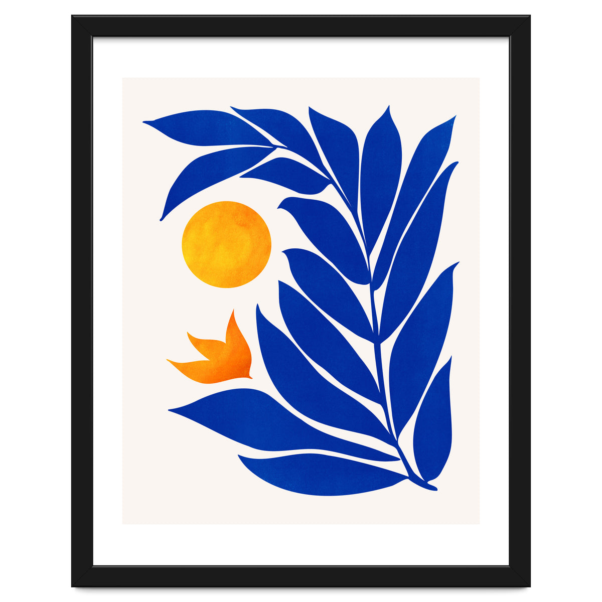 Indigo Garden Sunset