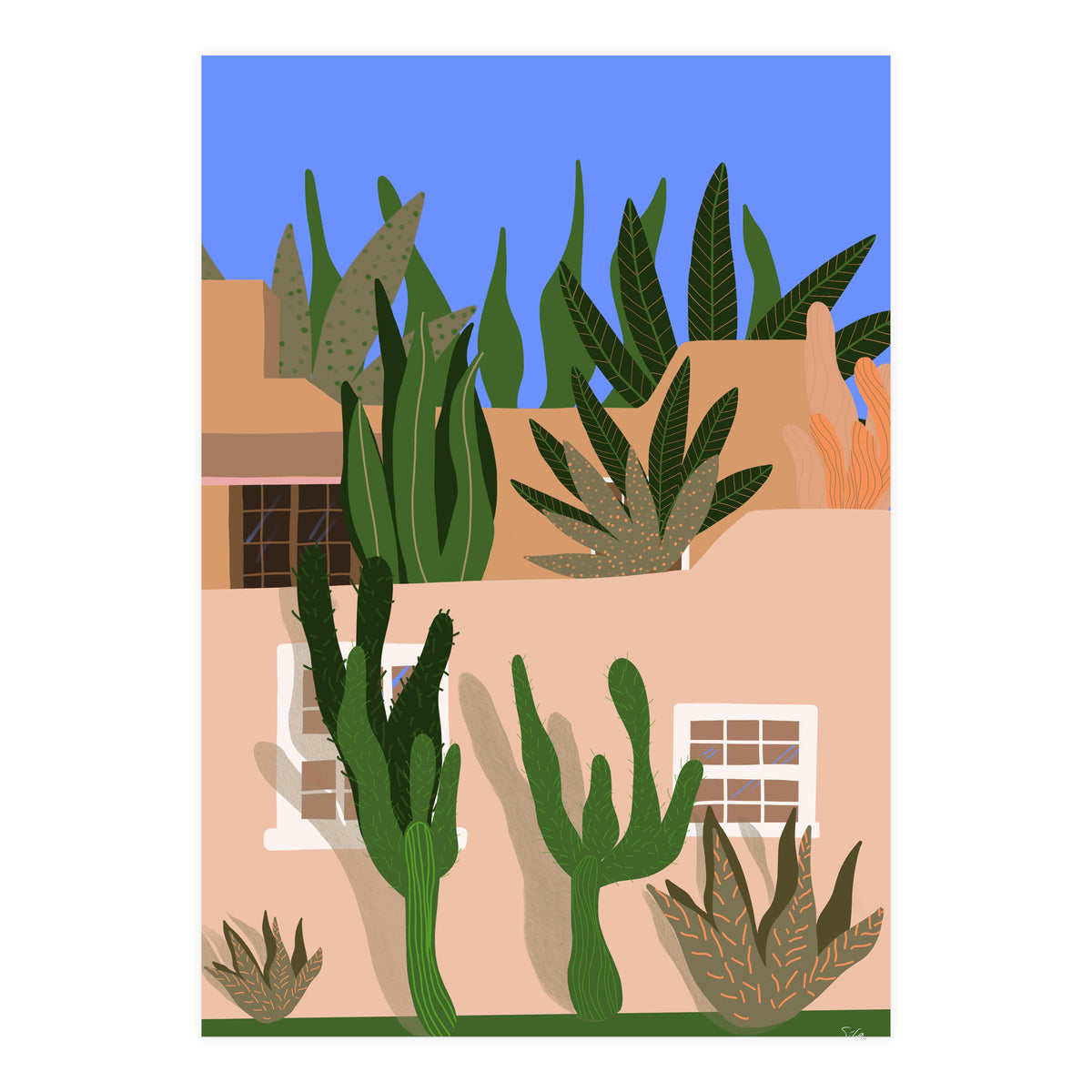 Plants Are My Home (Print Only)