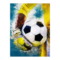 Football Player Goalkeeper (Print Only)