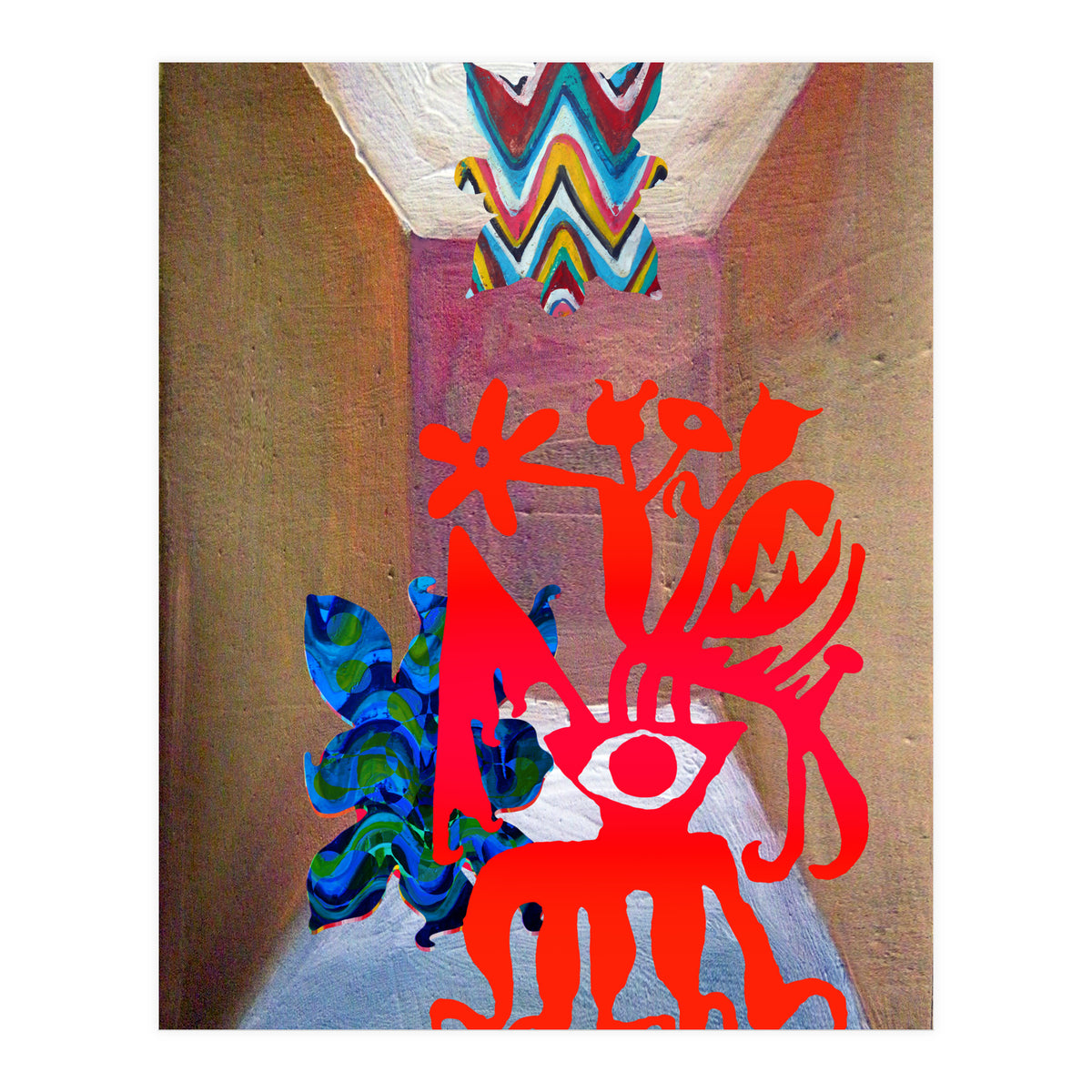 Pop Abstract 2023 A 4 (Print Only)