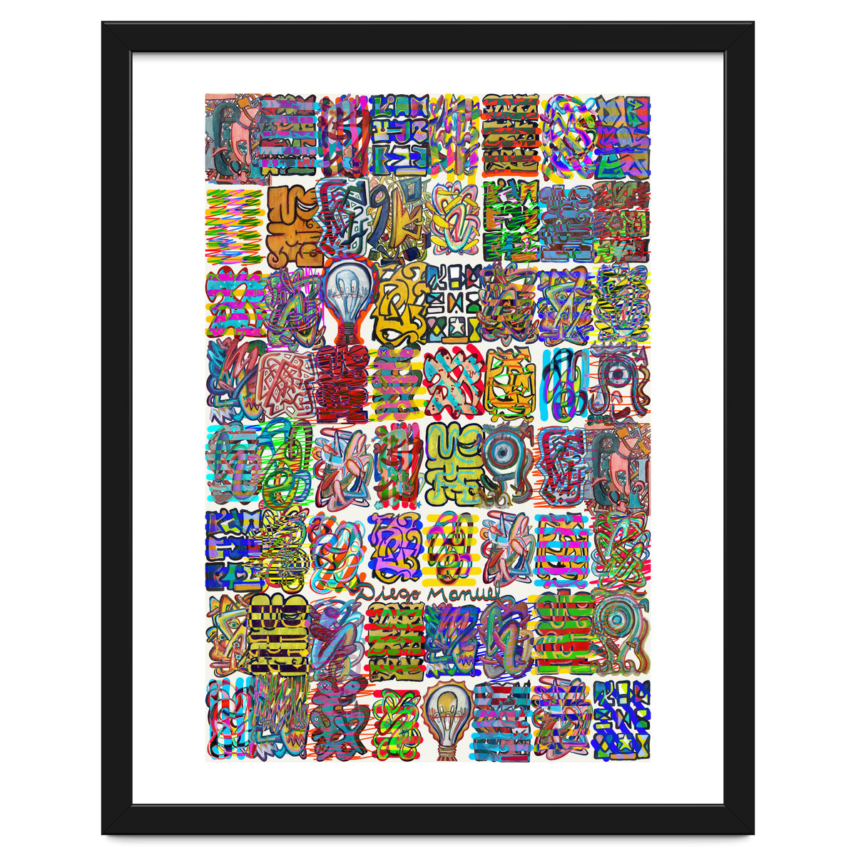 Graffitis 2021 Tapiz 110