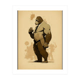Gorilla Comic Fashion Sketch (Print Only) thumbnail
