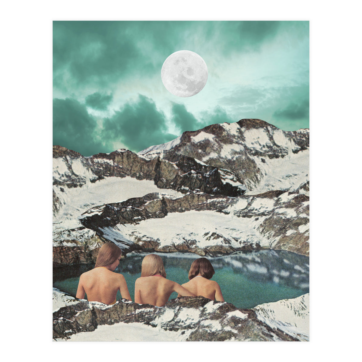 Moon Bathing (Print Only)
